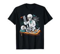Halloween Fisioterapista Scheletro Paziente Fisio Maglietta