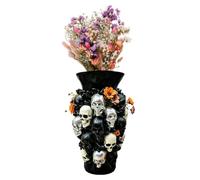 Halloween Flower Vase | Resin Black Spooky Table decor| Practical Planter Holder And Delicate Table decorFor Various Spaces. It Suits Home Placement, You Can Put It In Bedroom, Kitchen, Bathroom, O