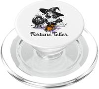 Halloween Fortune Teller Pin Up Witch Vibes Vintage Retro PopSockets PopGrip per MagSafe