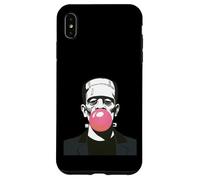 Halloween Frankenstein Mostro che soffia Bubblegum Divertente cicatrice Custodia per iPhone XS Max