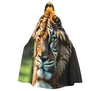 Halloween fresco e succosa frutta arcobaleno stampa mantello con cappuccio | Strega Capa Decorativo Comfort Jedi Mago Mago Festa Pasqua Carnevale Comico Hobbit Unisex Natale