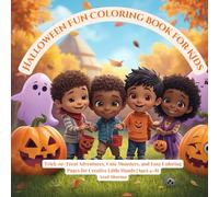 Halloween Fun Coloring Book for Kids: Trick-or-Treat Adventures, Cute Monsters, and Easy Coloring Pages for Creative Little Hands (Ages 4-8)