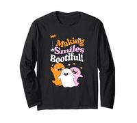 Halloween Funny Dentist Making Smiles Bootiful Dental Staff Maglia a Manica