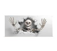 Halloween Garage Door Cover Skull Creepy Backdrop Window Party