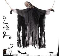 Halloween Garden Decorations-Trucco, Horror, Sala di fuga, Casa Spook, Fan di Halloween Brillante con Spaventoso, rimorchio Volante | Accessori Foto, Una decorazione di Vacanza effray