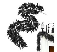 Halloween Garland for Mantel - Realistic Hangable Seasonal Scene Prop Use