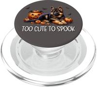 Halloween German Shepherd Puppy Is Too Cute To Spook PopSockets PopGrip per MagSafe