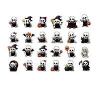 Halloween Ghost Countdown Calendar, 24 Day Acrylic Figurine Decor Countdown