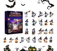 Halloween Ghost Countdown Calendar Spooky 2D Acrilico Illuminato Telaio Giocattolo