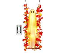 Halloween Ghost, Decor 3.94ft Spooky Light Up Party Prop Ornament