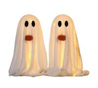 Halloween Ghost Decorations, Lighted Party Figures, 20.47x11.81x11.81 inches, Spooky Tabletop Accents, Glowing Festive Props Set, Decorative Seasonal Pieces, for Indoor Outdoor Garden