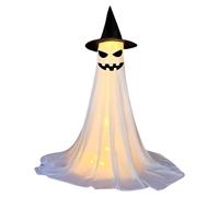 Halloween Ghost, decorazioni per feste di Halloween per interni, ornamenti horror gotici spooky Party Favors, perfetti per portici, cucine, stanze, cortili, finestre, bagno, casa, camera da