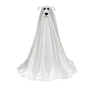 Halloween Ghost Dog Lighted Decoration Spooky Yard Display With Remote