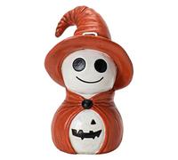 Halloween Ghost Figurines - Small Resin Desktop Statues for Indoor Display | Spooky Table Centerpieces & Shelf Decor for Living Room, Bedroom, Fireplace, Dorm, Party & Seasonal Home Styling