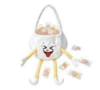 Halloween Ghost Goodie Bag Ghost Handheld Pouch Basket with Long Limbs