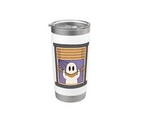 Halloween Ghost Humor Cute Spooky Season Bicchiere termico in acciaio inox doppia parete