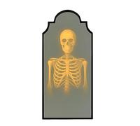 Halloween Ghost Mirror, Indoor Spooky Mirror, Immersive Phantom Effect, Home Decor Halloween Horror Prop for Party Entrance, House, Porch, Dormitory, Patio, Balcony and Garden, 11.82 inches