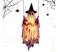 Halloween Ghost Outdoor Lighted - Ornament With Remote Control