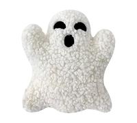 Halloween Ghost Pillow, Cute Throw Cushion, Plush Spooky Doll Design, Adorable Ghost Shape, Soft Decorative Accent, For Bed Sofa Couch Living Room Party Use, 11.81 Inches