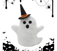 Halloween Ghost Plush - Short Plush 23cm | Statua Del Fantasma In Resina Carina Per La Giornata Per Bambini Per Bambini Baby -shelf, Ghost Peluche Giocattoli Halloween | Festa Della Camera Da Let