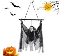 Halloween Ghost Prop Glowing Eyes Halloween Decorations Party Favors Props | Ghost for Graveyard Haunted House Carnival Garden