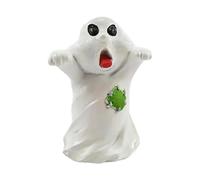 Halloween Ghost Pumpkin Figurine - Spooky Resin Sculpture with Pumpkin Ornament Design | Desk and Tabletop Decoration for Bedroom, Entryway, Cabinets, Centerpiece, Bookshelf, Desktop, Holiday and Part