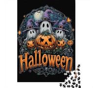 Halloween Ghosts And Pumpkins-2 Puzzle Impossible 1000 Pezzi Decorazione Per La Casa. Giochi Rilassamento E Intelligence Per Adulti E Bambini Da 12 Anni 38x26cm/1000pcs
