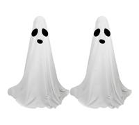 Halloween Ghosts luminosi - Led Light Up Decorazioni fantasma spettrali, oggetti di scena ben appesi per casa stregata da cortile | Atmosfera di decorazioni per feste spaventose per le celeb