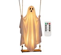 Halloween Ghosts Outdoor, Spooky Swing Giant LED Lights Ornaments