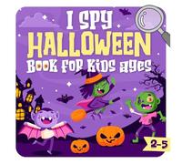 Halloween Gift for Kids Ages 2-5: A Fun I Spy Book Full of Spooky Surprises, Cute Monsters, and Guessing Games for Toddlers and Preschoolers: ( Halloween Party Favors )