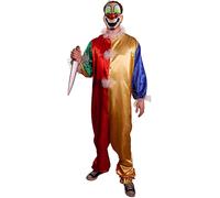 Halloween Giovane Michael Myers Bambino Clown Costume con Maschera Taglia Unica