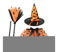 Halloween Girl Skirt - Halloween Girl Skirt Witch Costume | Witch Costume Halloween | Hallowen Girls Tutu Dress | Halloween Kids Witchs Costumes Dress Set | Abbigliamento regolabile per Dance
