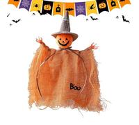 Halloween Glass Ornaments - Halloween Grim Reapers for Haunted House | Halloween Hanging Grim Reapers Deco | Wall Decor Spooky Pumpkin Cat Witch Pendant Photo Props Party Supplies for Home Farmhouse