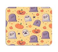 Halloween Gravestone e Zucca Modello Assorbente Terra Diatomacea Stuoia Ad Asciugatura Rapida Scolapiatti Pad Accessori Da Cucina