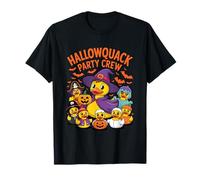 Halloween Group Costume Hallowquack Party Crew Cute Duck Maglietta