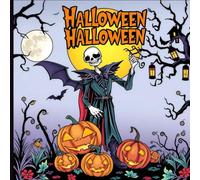 HALLOWEEN HALLOWEEN: A Spooky Coloring Book. Horror Coloring Book for Adults, Youth and Children, Relax your Mind and Enjoy Spooky Relief