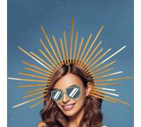 Halloween Halo Sun Headband Decor Hesthopce per le vacanze di trucco per