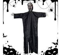Halloween Hangings Ghost | Decorazioni per la casa infestata attivate dal suono Decorazioni per feste di Halloween | Innovativa decorazione di Halloween all'aperto Halloween fantasma spaventoso per