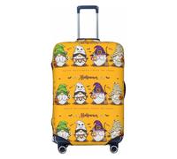 Halloween Happy Old Man I k Travel Luggage Covers - Elasticità Valigie Coperture Protector per bagagli 45-81 cm, Nero , S
