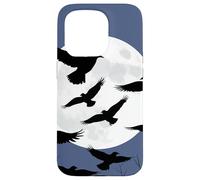 Halloween Harbingers Ravens prendere il volo insieme Custodia per iPhone 15 Pro