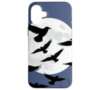 Halloween Harbingers Ravens prendere il volo insieme Custodia per iPhone 16 Plus