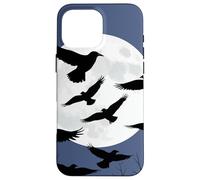 Halloween Harbingers Ravens prendere il volo insieme Custodia per iPhone 16 Pro Max