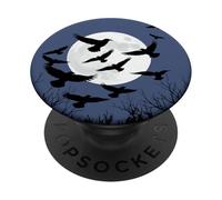 Halloween Harbingers Ravens prendere il volo insieme PopSockets PopGrip Adesivo
