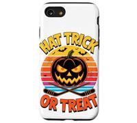 Halloween Hat Trick Or Treat Hockey Su Ghiaccio Custodia per iPhone SE (2020) / 7/8