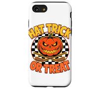 Halloween Hat Trick Or Treat Hockey Su Ghiaccio Custodia per iPhone SE (2020) / 7/8