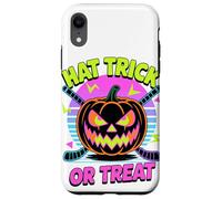 Halloween Hat Trick Or Treat Hockey Su Ghiaccio Custodia per iPhone XR