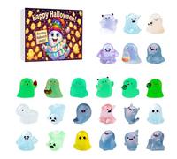 Halloween Haunted Countdown Calendar Resin Ghost Decorations Avvent Calendar (C)
