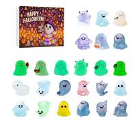 Halloween Haunted Countdown Calendar Resin Ghost Decorations Avvent Calendar (E)