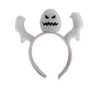 Halloween Head Band - Bande per capelli horror | Hoop per capelli ispirato a fantasmi | Costumi di Halloween spettrali | Chiesa fantasma leggero per donne, vestiti per la festa del cosplay femminile