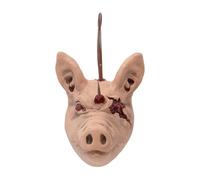 Halloween Head Ornament, Scary Realistic Prank Decoration, 9inch Holiday Party Prop, for Prank Holiday Outdoor Basement Haunted House Courtyard Use, Halloween Decor Item, Spooky Display Accessory
